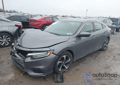 2021 Honda Insight Ex from USA, damaged, VIN 19XZE4F58ME003518
